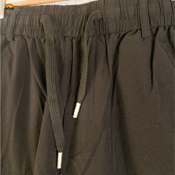 NWT Multipants Cropped Pants Black Scrubs Drawstring Waist Women's Size XL - Picture 9 of 12
